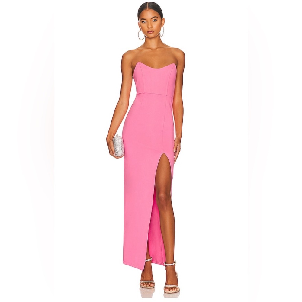 Ryleigh Strapless Maxi Dress in Pink
superdown size XXS MSRP$88